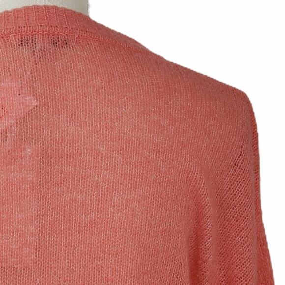 Joie Namio Wool Blend Sweater Rose (Coral) Women's Size Medium NEW - Picture 9 of 14